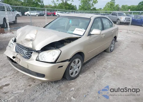 2007 Kia Optima Lx из США, поврежденный, VIN KNAGE123075121585